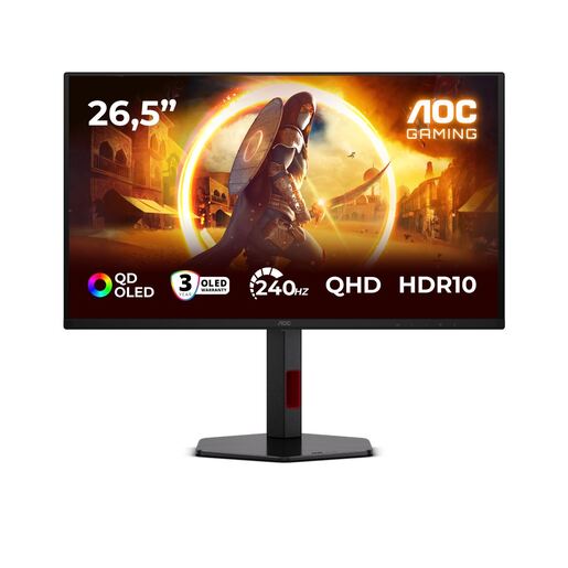 AOC Q27G4ZDR 26,5' 16:9 QD-OLED 240Hz 2560x1440 Gaming Монитор