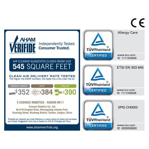 Ecovacs AIRBOT Z1 роботски прочистувач на воздух