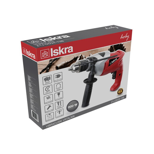 Iskra Z1J DD24 13B Ударна дупчалка 900w