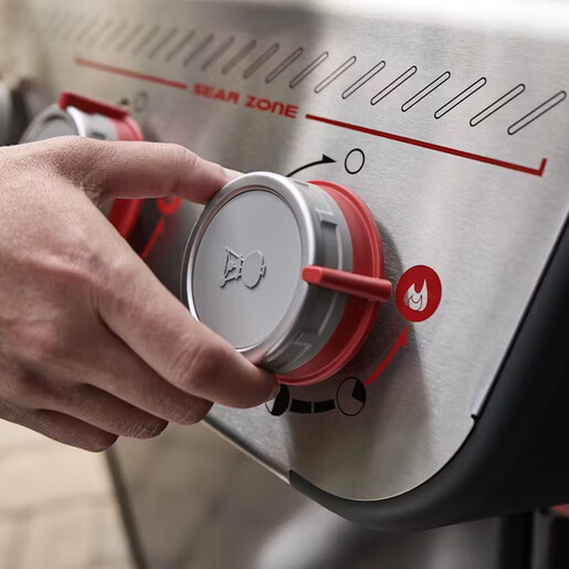 Weber Spirit E-335 GBS – Премиум Плинска скара со страничен горилник