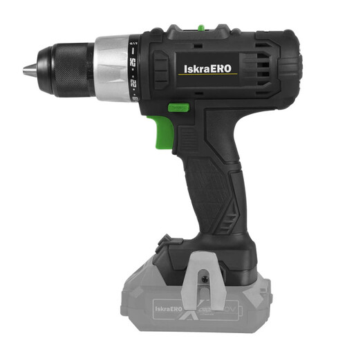 ISKRA ERO Аку. штрафилица IEX-CD200 – 20V, 35Nm, 2 брзини (0–400/0–1400), 25+1