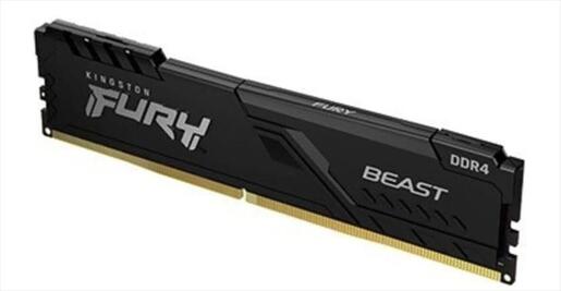 RAM DDR4 32GB, 3200MHz KINGSTON  Fury Beast, Black, KF432C16BB/32