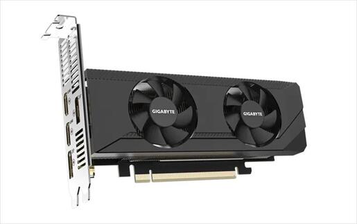 VGA GIGABYTE RTX 3050 OC LOW PROFILE 6GB GDDR6  2xHDMI, 2xDP, GV-N3050OC-6GL