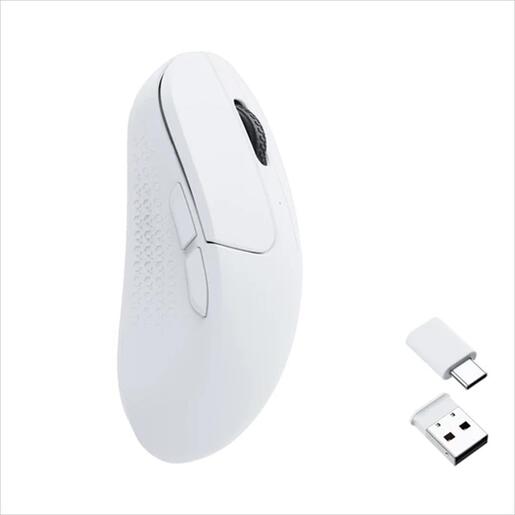 MOUSE WIRELESS USB KEYCHRON M3 MINI WHITE, w/bluetooth, 26000 DPI, M3M-A3