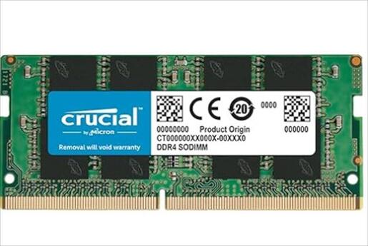 RAM SO DIMM DDR4 16GB 3200MHz CL22 CRUCIAL, CT16G4SFS832A