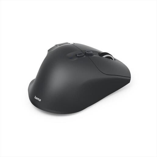 MOUSE WIRELESS USB HAMA WM-900 ERGONOMIC, w/Bluetooth Black, 173097