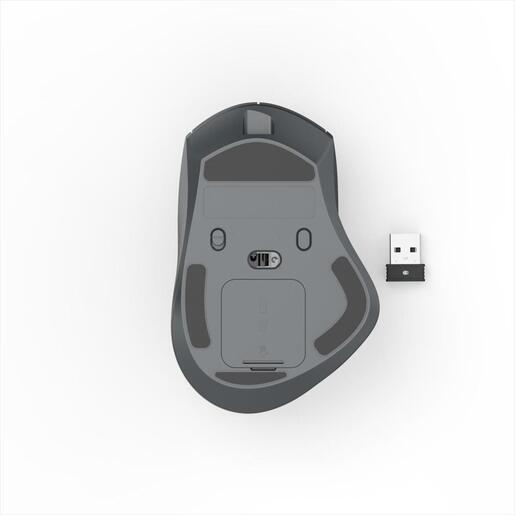 MOUSE WIRELESS USB HAMA WM-900 ERGONOMIC, w/Bluetooth Black, 173097