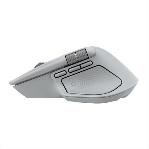 MOUSE WIRELESS USB LOGITECH MX Master 4 w/Bluetooth Multi-device, pale gray, Bolt, 910-007563