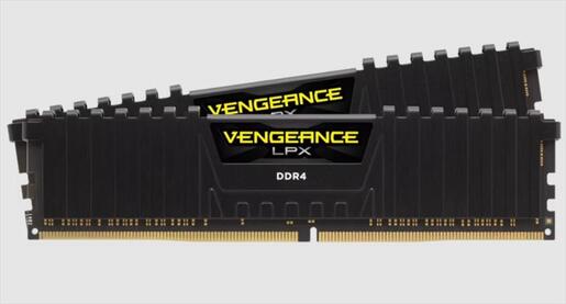 RAM DDR4 16GB (2x8GB) 3200MHz CORSAIR Vengeance CL16, Black ,CMK16GX4M2E3200C16