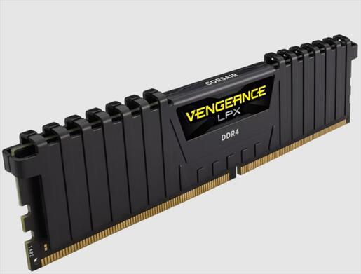 RAM DDR4 16GB (2x8GB) 3200MHz CORSAIR Vengeance CL16, Black ,CMK16GX4M2E3200C16
