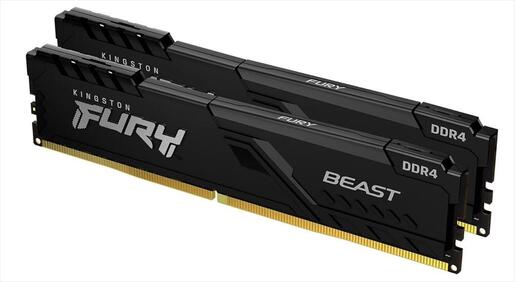 RAM DDR4 32GB (2x16GB) 3200MHz KINGSTON  Fury Beast,  KF432C16BB1K2/32