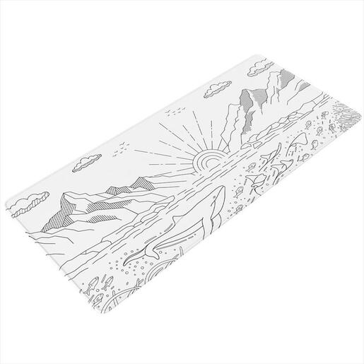 MOUSEPAD Dark Project Nostra White XL, 900 x 400 x 4, White