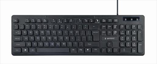 KEYBOARD WIRED USB GEMBIRD LED backlight, KB-UML-02
