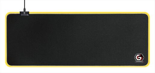 MOUSEPAD GEMBIRD with LED light effect, Black L 300x800x4mm, MP-GAMELED-L