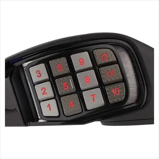 MOUSE WIRED USB CORSAIR Scimitar Elite RGB Gaming MOBA/MMO (17 buttons), Black, CH-9304211-EU