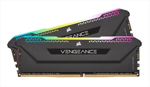 RAM DDR4 32GB (2x16GB) 3200MHz CORSAIR Vengeance RGB PRO, CMH32GX4M2E3200C16