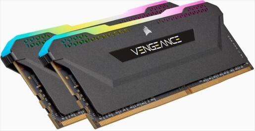 RAM DDR4 32GB (2x16GB) 3200MHz CORSAIR Vengeance RGB PRO, CMH32GX4M2E3200C16