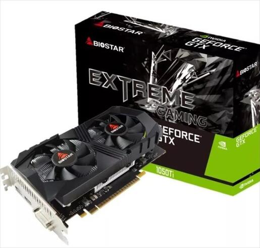 VGA BIOSTAR GTX1050Ti 4GB GDDR5, DVI-D ,HDMI ,DP, VN1055TF41