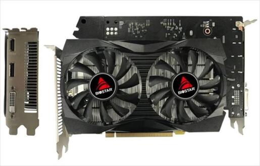 VGA BIOSTAR GTX1050Ti 4GB GDDR5, DVI-D ,HDMI ,DP, VN1055TF41