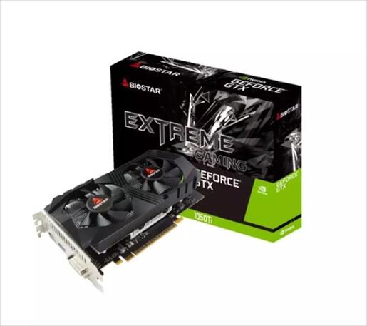 VGA BIOSTAR GTX1050Ti 4GB GDDR5, DVI-D ,HDMI ,DP, VN1055TF41