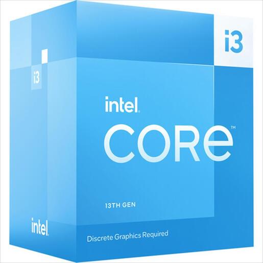 CPU INTEL i3-13100F 3,4GHz QUAD CORE 12MB s.1700, BOX, BX8071513100F