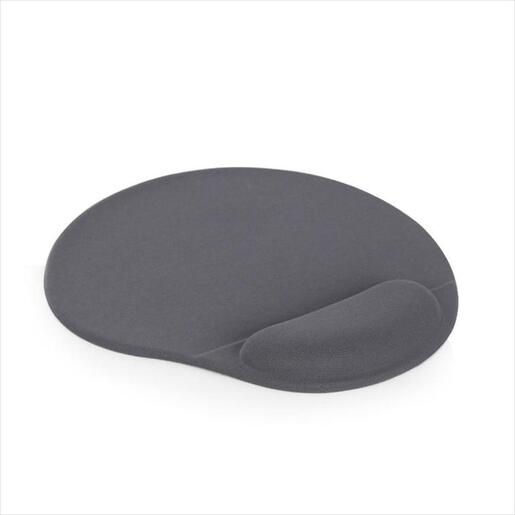 MOUSEPAD GEMBIRD 240x220 mm, GEL wrist support, grey, MP-GEL-GR