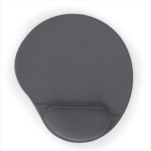 MOUSEPAD GEMBIRD 240x220 mm, GEL wrist support, grey, MP-GEL-GR