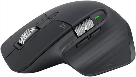 MOUSE WIRELESS USB LOGITECH MX Master 3S BUSINESS w/Bluetooth Multi-device, graphite, Logi Bolt, 910-006582
