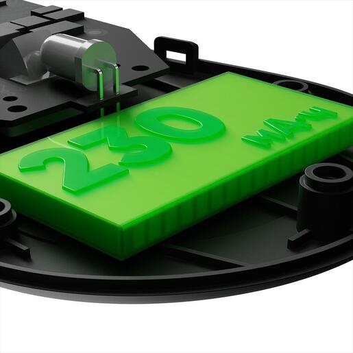 MOUSE WIRELESS NUBI NM1 SE, 2.4Ghz/BLUETOOTH/USB-C, 39g, 12000 DPI, 1000Hz, Black, NM1-SE-WL-BL