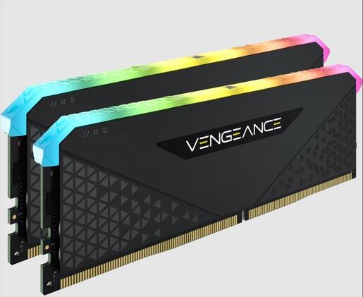 RAM DDR4 16GB (2x8GB) 3200MHz CORSAIR Vengeance RGB RS Black ,CMG16GX4M2E3200C16