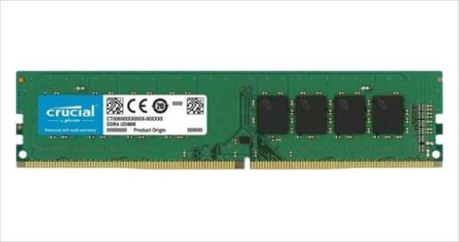 RAM DDR4 8GB 3200MHz CL22 CRUCIAL UDIMM, CB8GU3200