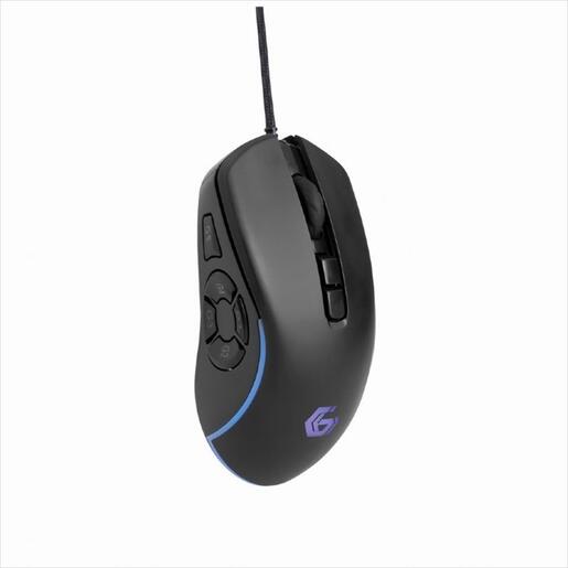 MOUSE WIRED GEMBIRD, Gaming Mouse, USB, RGB, 7200DPI, Black, MUSG-RAGNAR-RX500