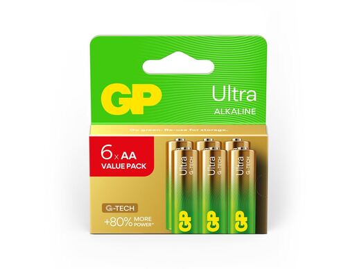 GP LR6-SBV6 AA Ultra Alkaline батерии
