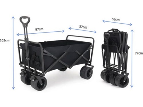 Legoni Supreme, транспортна количка за плажа или кампирање , склоплива