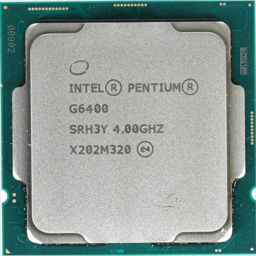 CPU INTEL G6400 Penitum, 4.0GHz, DUAL CORE 4MB, s.1200 TRAY