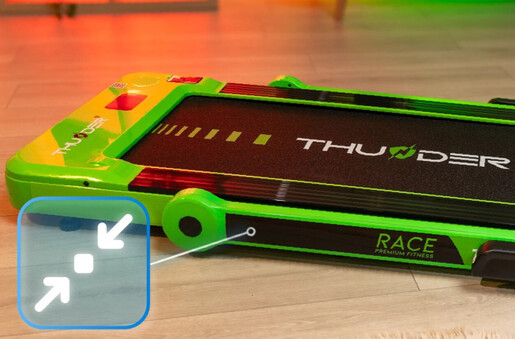 Thunder RACE-GREEN трака за трчање