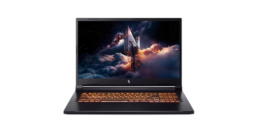 Acer Nitro V17 AI ANV17-41-R88F, NH.QYVEX.004, 17.3" FHD IPS 144Hz, AMD Ryzen 7 260, 32GB RAM, 1TB SSD, nVidia GeForce RTX 5060, FreeDOS, лаптоп