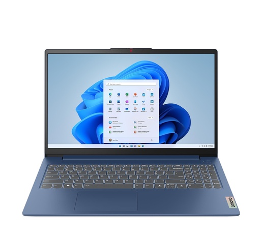 Lenovo IdeaPad Slim 3 15AMN8, 82XQ00Y8SC, 15.6" FHD IPS, AMD Ryzen 5 7520U, 16GB RAM, 1TB PCIe NVMe SSD, AMD Radeon Graphics, Free DOS, лаптоп