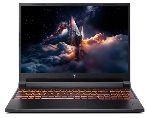 Acer Nitro V16 AI ANV16-61-R9U9, NH.U1EEX.001, 16" WQXGA IPS 180Hz, AMD Ryzen AI 9 365, 32GB RAM, 1TB SSD, nVidia GeForce RTX 5070 8GB, FreeDOS, лаптоп
