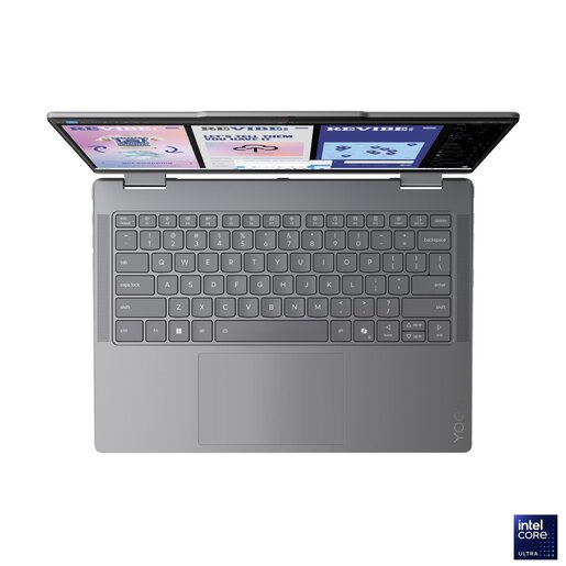 Lenovo Yoga 7 2u1 14ILL10, 83JQ00ADSC, 14" 2.8K WQXGA+ OLED 120Hz Touch, Intel Core Ultra 7 258V, 32GB RAM, 1TB SSD, Intel Arc Graphics 140V, Windows 11 Pro, лаптоп