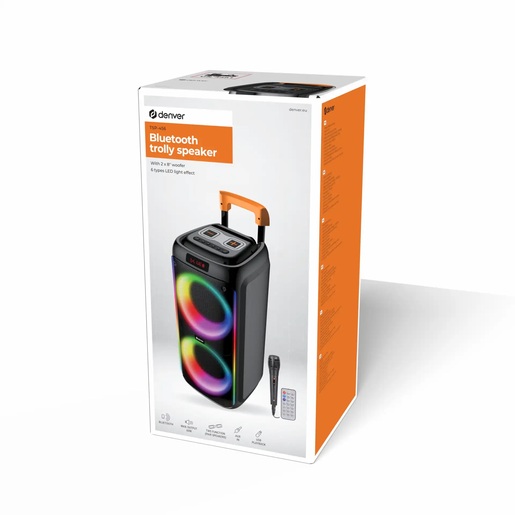 Denver TSP-456, Black Bluetooth преносен звучник