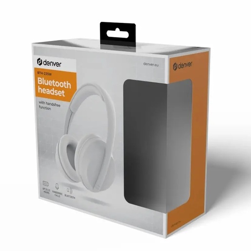 Denver BTH-235W, White Bt слушалки