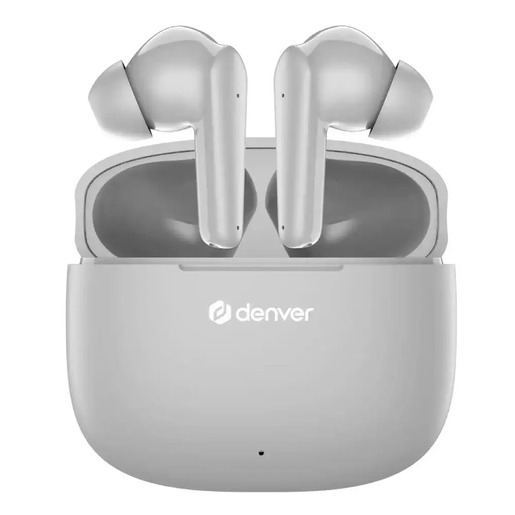 DENVER TWE-48GR Bluetooth слушалки сива боја