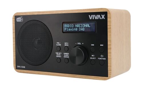 VIVAX VOX RADIO DW-2 DAB OAK