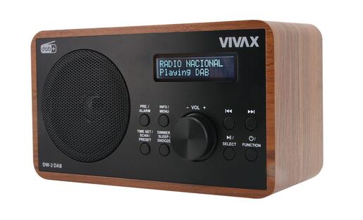 VIVAX VOX RADIO DW-2 DAB WALNUT