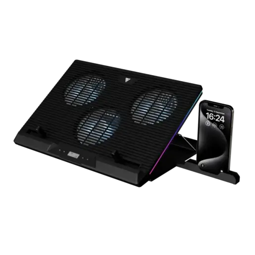 Gamdias Aether M1-7301 3x120mm/2xUSB-A постоље за лаптоп