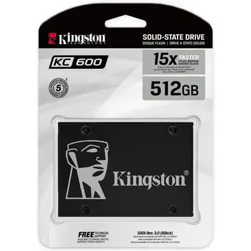 Kingston SSD 2.5 SATA3 512GB SKC600/512G