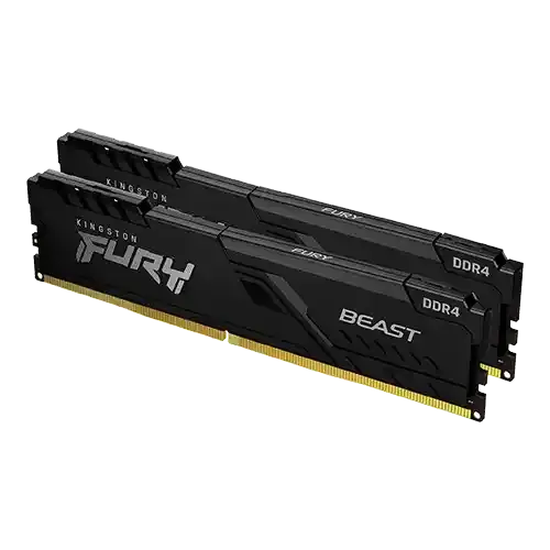 Kingston меморија DDR4 16GB (2x8GB) 3600MHz Fury Beast KF436C17BBK2/16