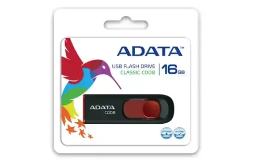 AData USB флеш 16 GB 2.0 AC008-16G-RKD