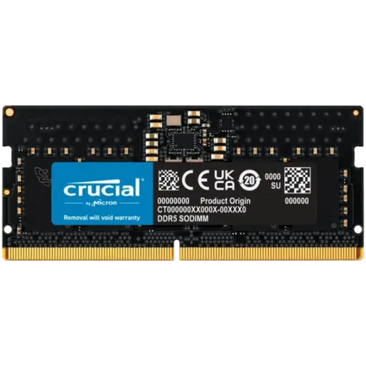 Crucial 8QCT8G56C46S5 DDR5 8GB 5600MHz SODIMM CL46